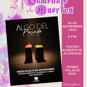 “Algo del pasado” con Plan B - Martes 05 de noviembre - 8:00 pm