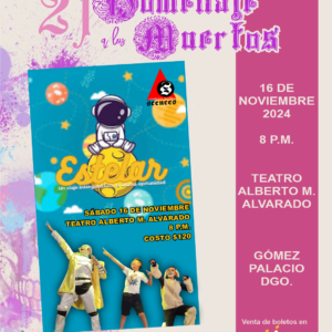 "Estelar" - Scenses - Sábado 16 de Noviembre - 6:00 pm