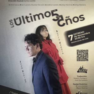Los Últimos 5 Años | Estreno | Jueves 07 nov 20:30 hrs.